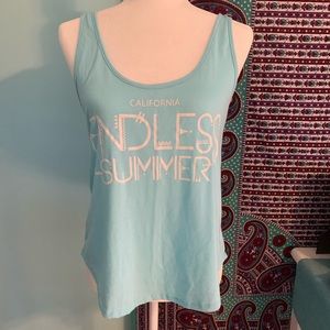 Windsor: Blue Tank Top